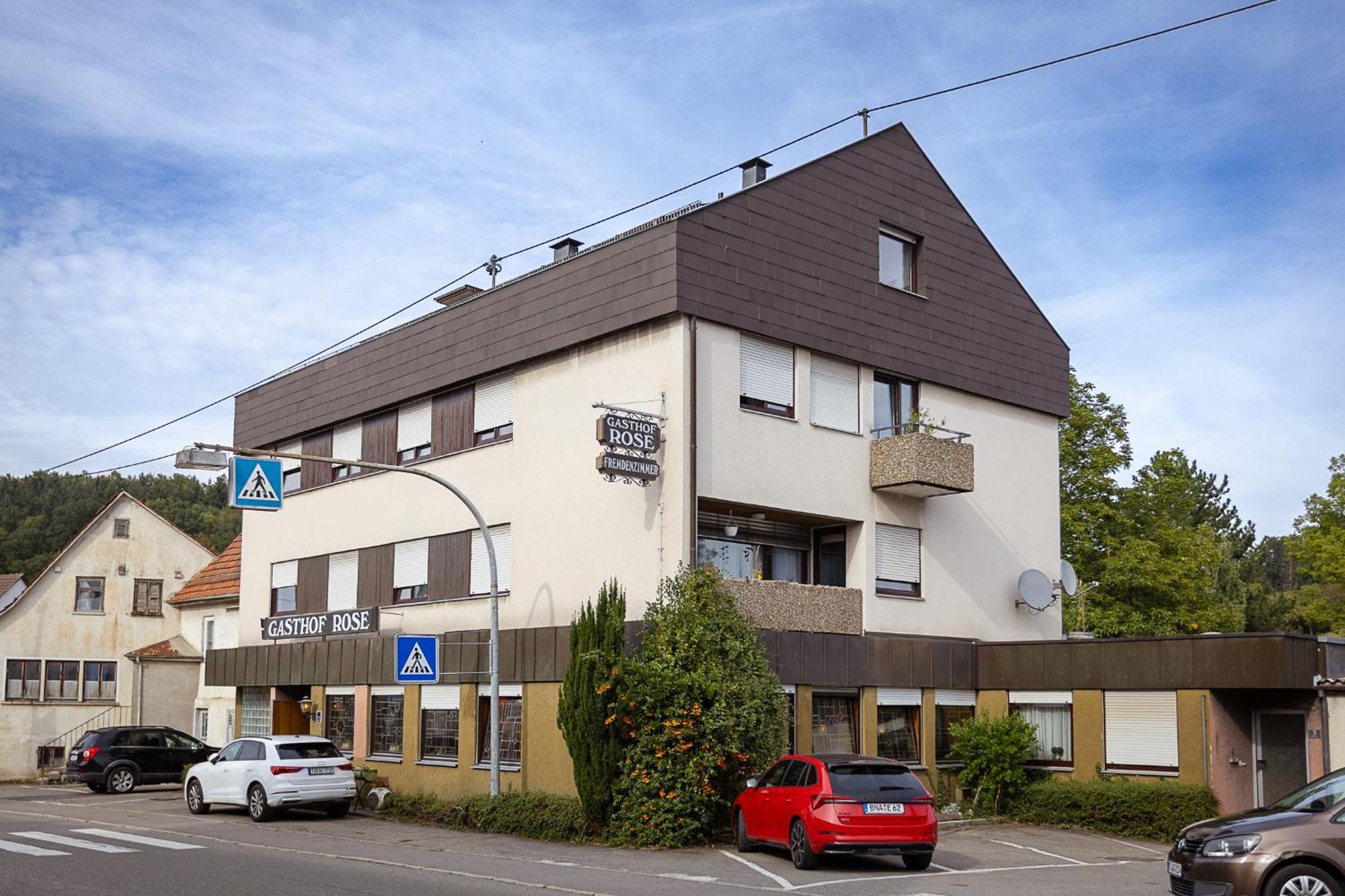 Gasthof Rose Hotel Reutlingen Exterior foto